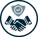 A collection of icons representing various business and social concepts. AI generated content